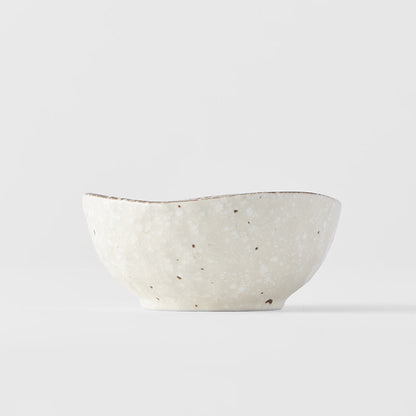 Sauce Dish Organic Shape 8.5cm Fleck Glaze - Image 2