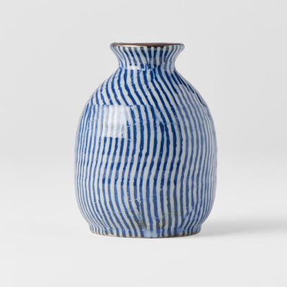 Sake Jug 8cm 300ml Wave Design - Image 3
