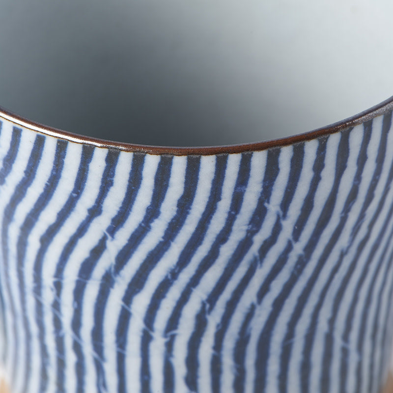 Mug 200ml Wavy Line Glaze - Image 2