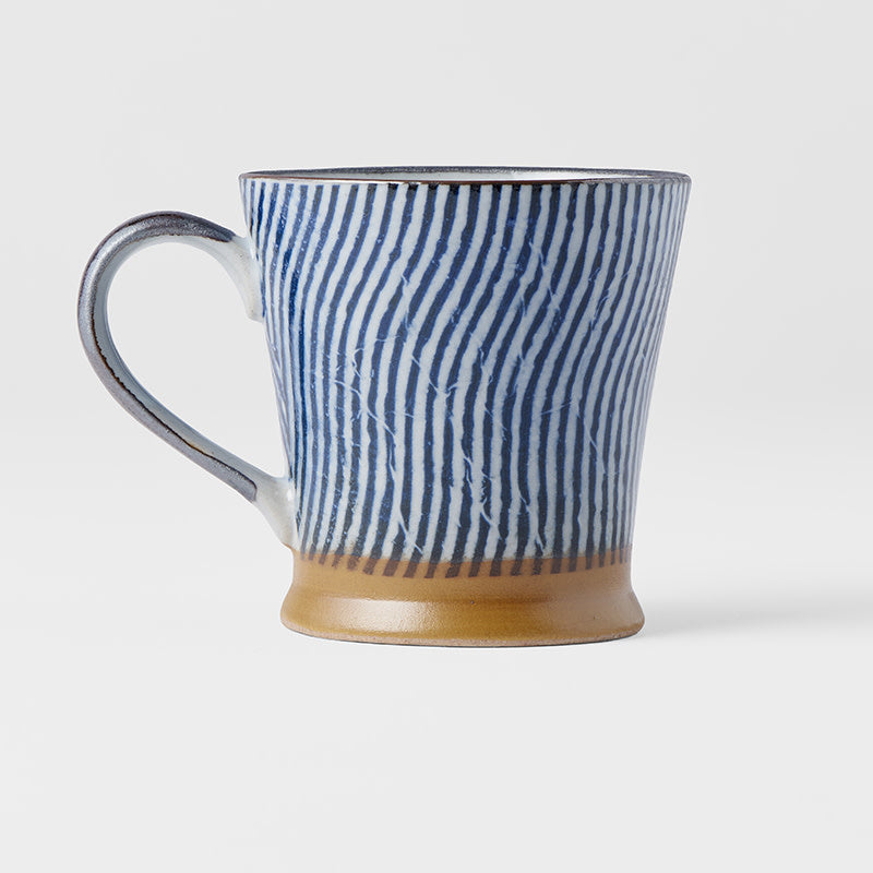 Mug 200ml Wavy Line Glaze - Image 3