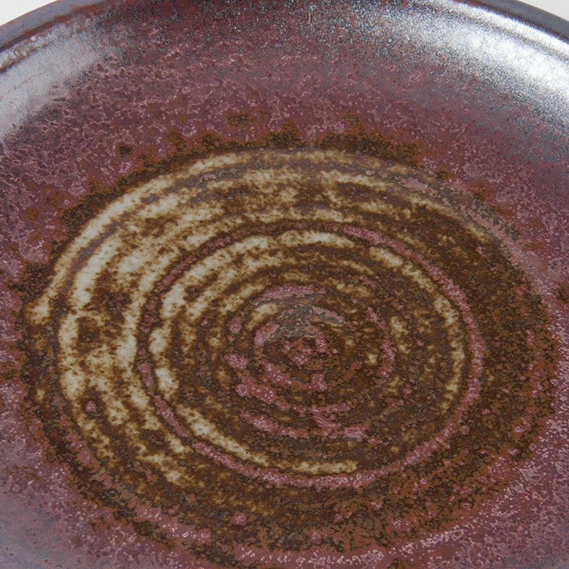 Dinner Plate 25.5cm Copper Glaze - Image 2