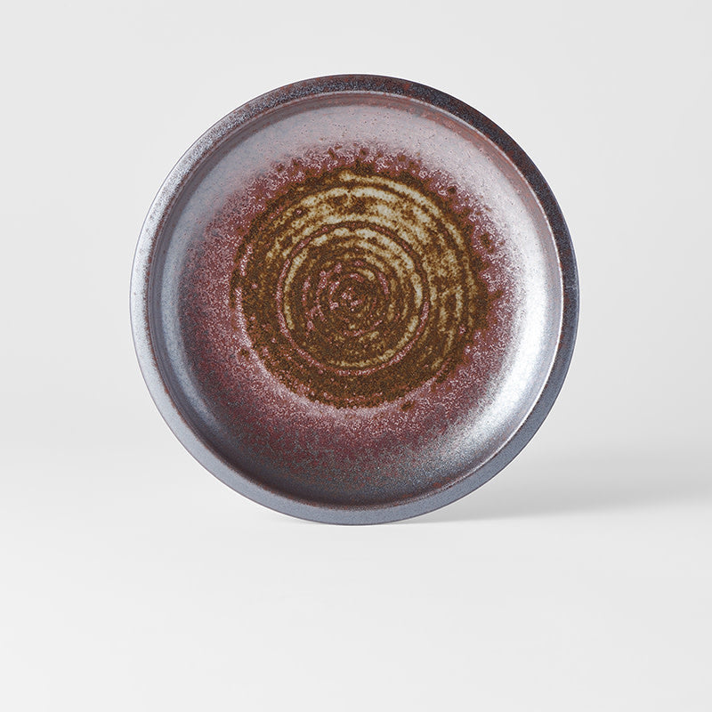 Dinner Plate 25.5cm Copper Glaze - Image 4