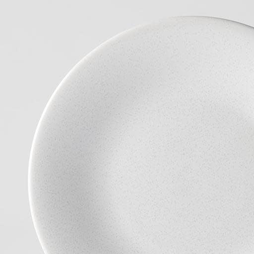 Tapas Plate 17cm Parchment White Glaze - Image 3