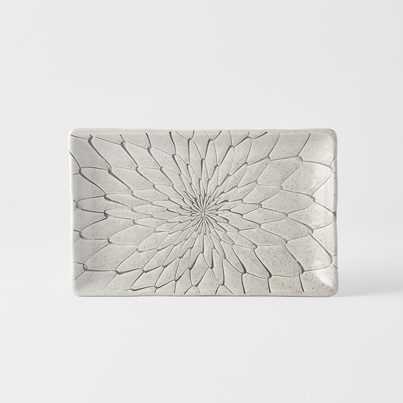 Sushi Plate 22cm Grey Net Design - Image 4