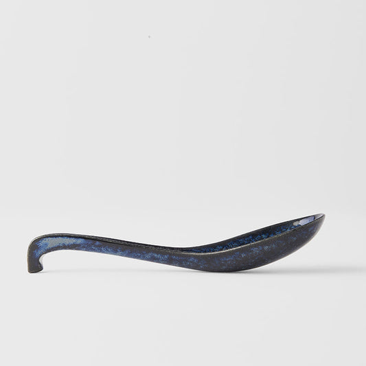 Spoon 17.5cm Kanso Indigo Blue Glaze - Image 2