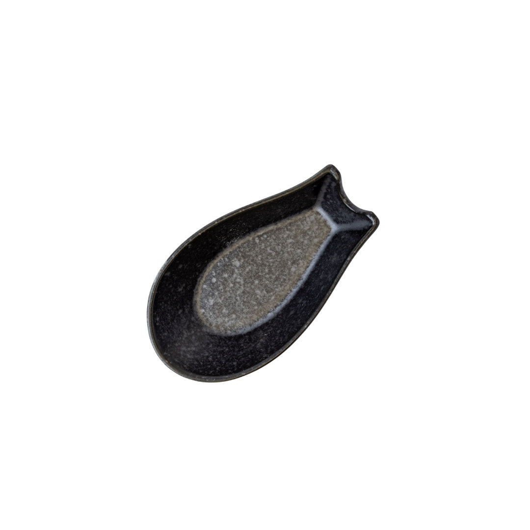 Spoon Rest Ramen Kanso Matte Black Glaze - Image 4
