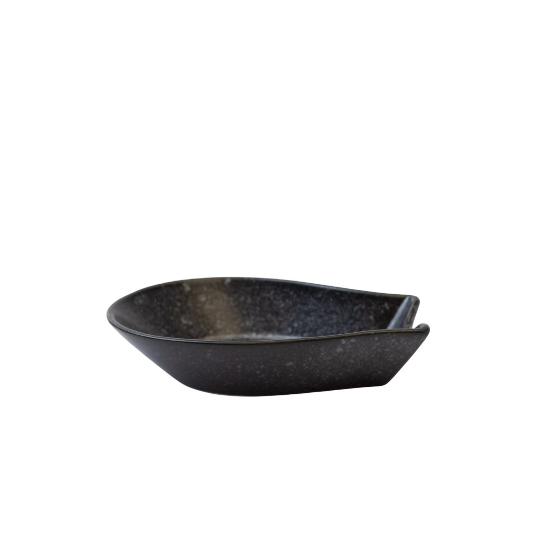 Spoon Rest Ramen Kanso Matte Black Glaze - Image 3