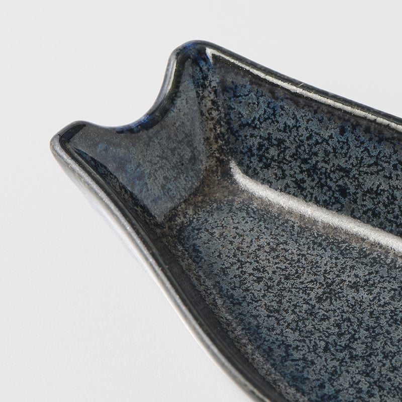 Spoon Rest Small Kanso Indigo Blue Glaze - Image 2