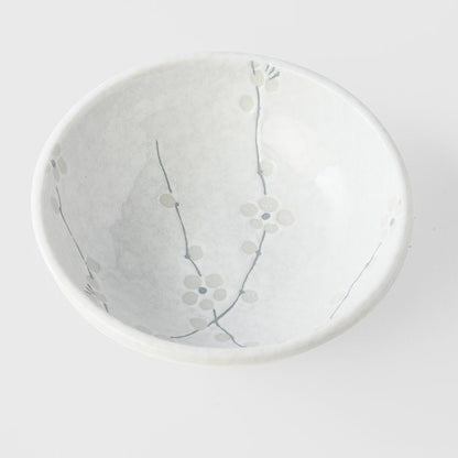 Bowl 13cm White Blossom Glaze - Image 3