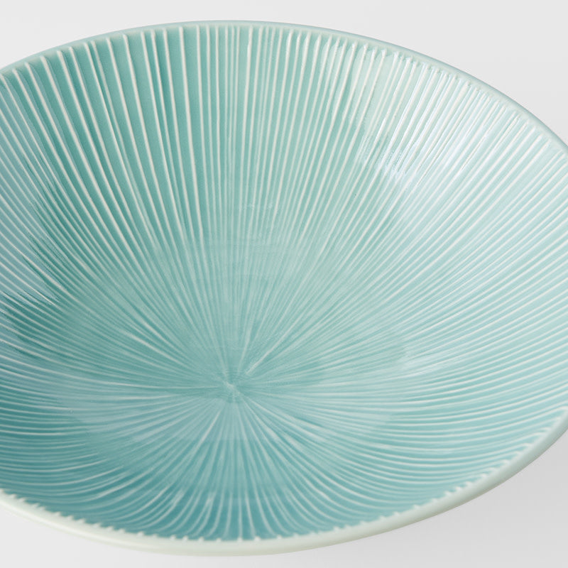 Ramen Bowl 24cm Craft Aqua Glaze - Image 2