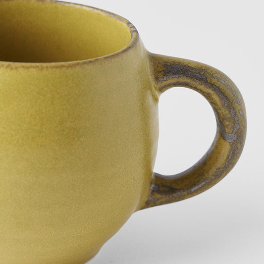 Maru Mug 300ml Mustard Glaze - Image 2