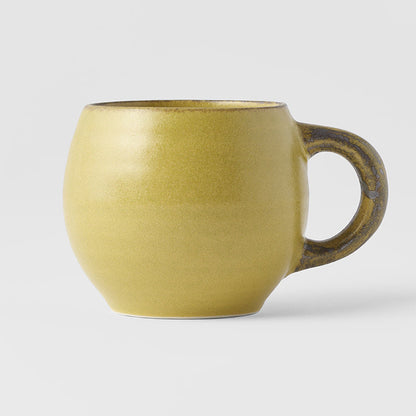 Maru Mug 300ml Mustard Glaze - Image 3