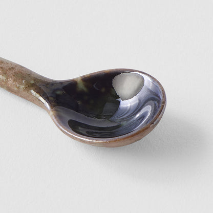 Spoon 12cm Crystal Green Glaze - Image 2