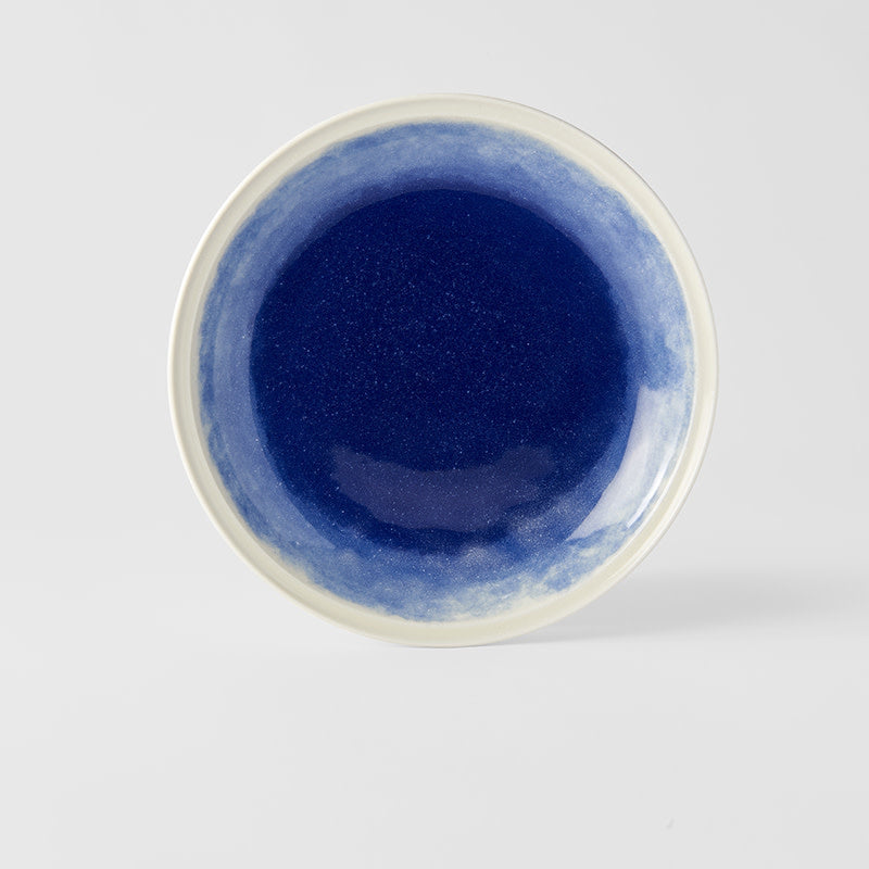 Pasta Bowl 24.5cm Ocean Blue Glaze - Image 4