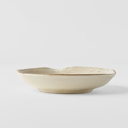 Plate Organic 17cm Spiral Sand Glaze - Image 3