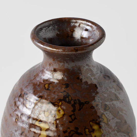 Sake Jug 280ml Brown blend Speckle Glaze - Image 2