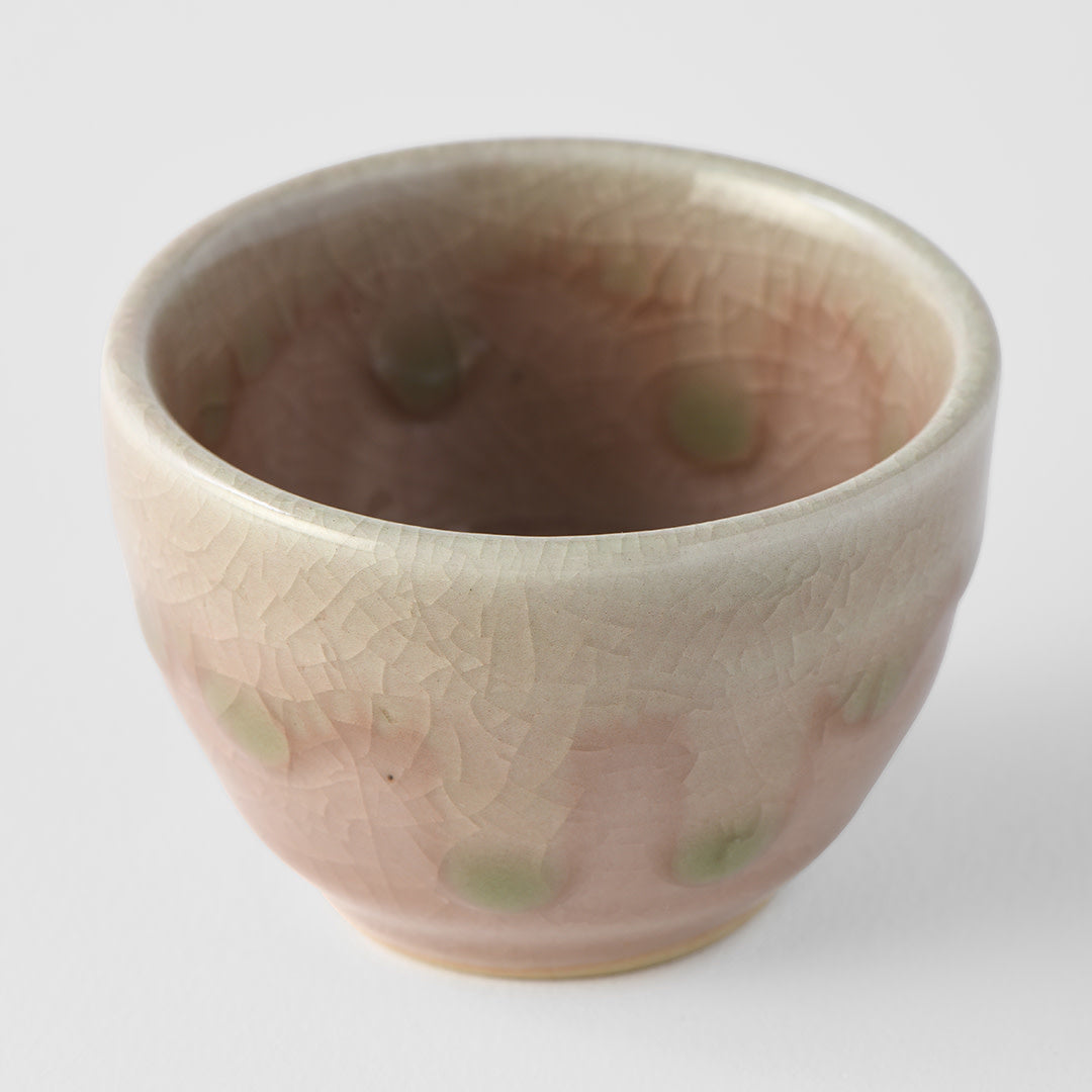 Sake Cup 30ml Blush Pink Glaze - Image 2