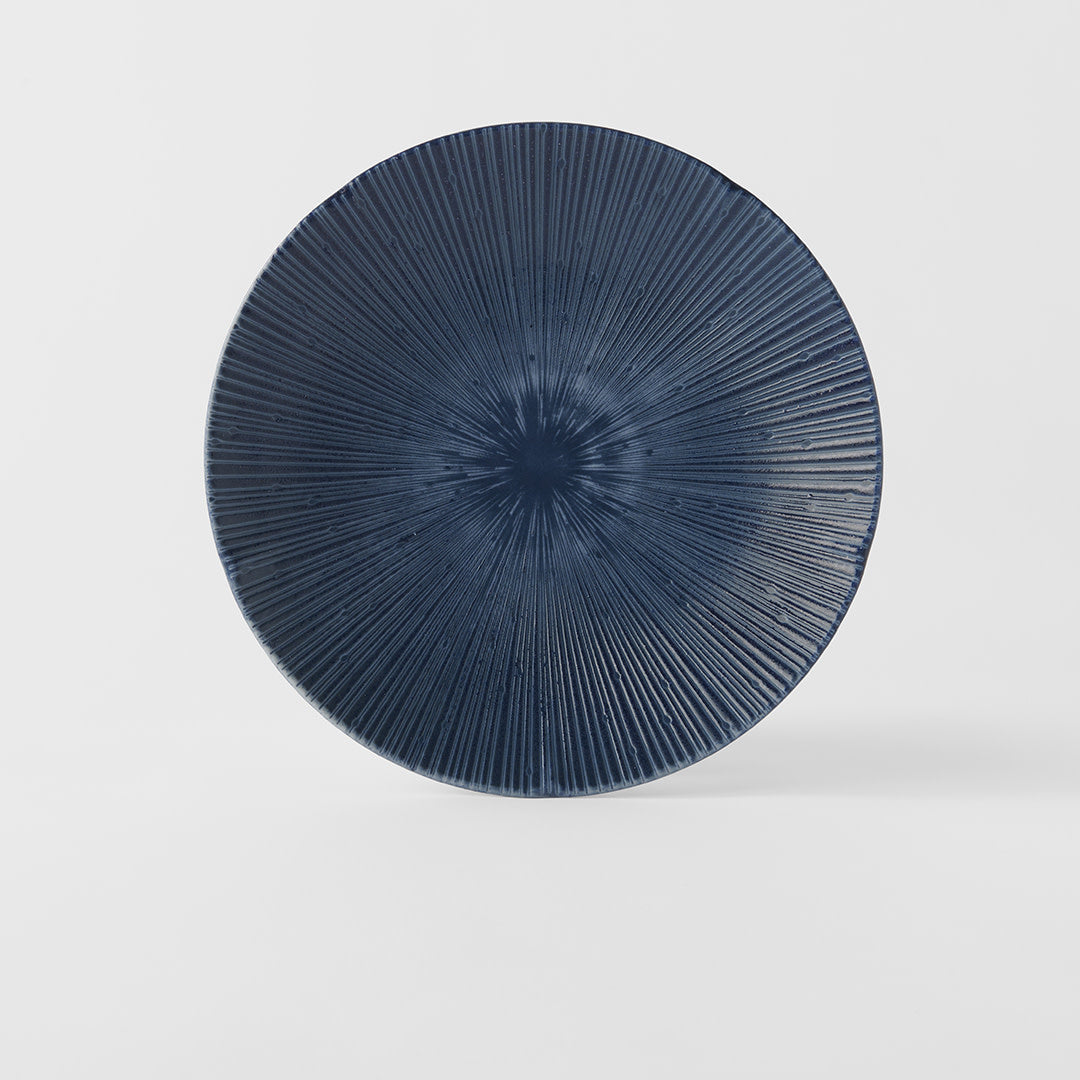Dinner Plate 24.5cm Sapphire Glaze - Image 3