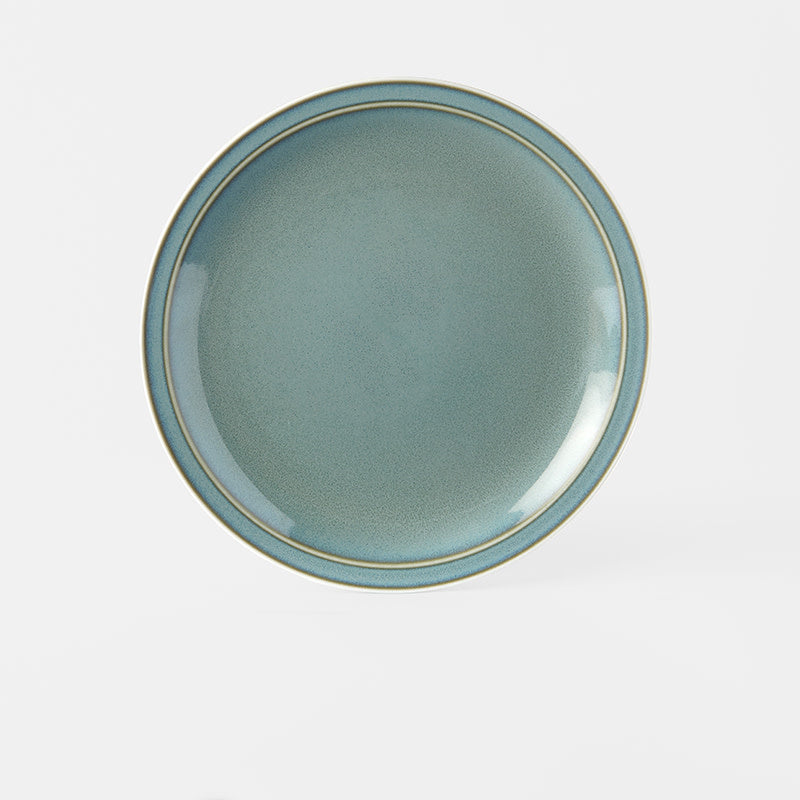 Dinner Plate 25cm Sea Green Glaze - Image 3