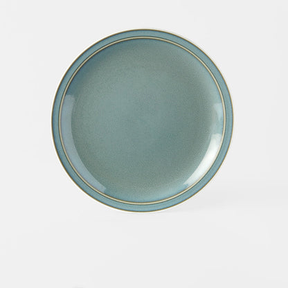 Dinner Plate 25cm Sea Green Glaze - Image 3