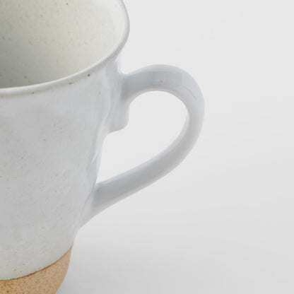 Wave Mug 270ml White & Bisque Glaze - Image 2