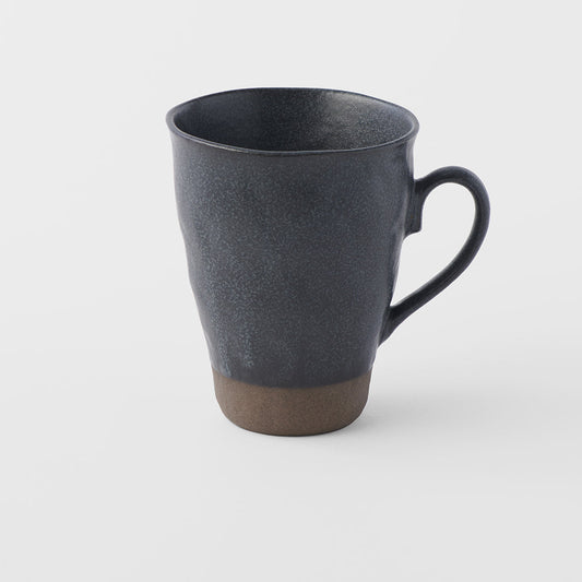 Wave Mug 270ml Black & Bisque Glaze