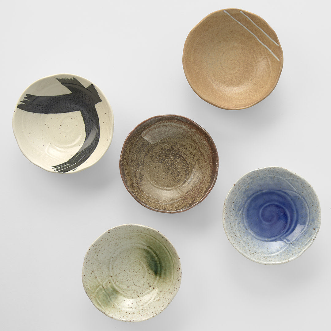 Bowl Set 5pcs 16cm Regional Glazes - Image 5