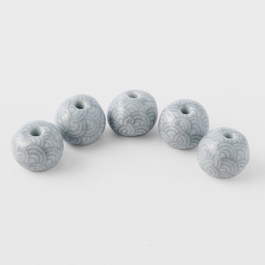 Incense Stand 2.3cm Grey Wave - Image 2