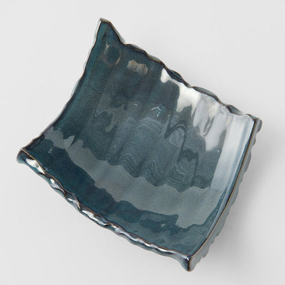 Sushi Plate Swept Side 26cm Neptune Glaze - Image 3