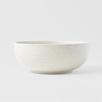 Serving Bowl 24cm White Star Glaze - Image 5