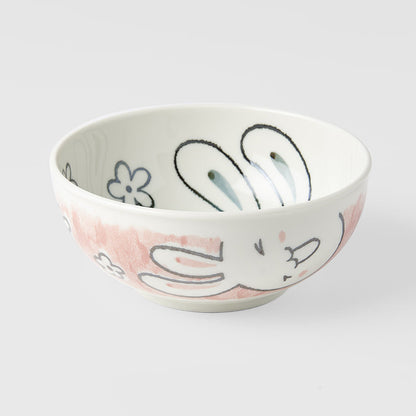 Pasta Bowl 16cm Rabbit Design - Image 3
