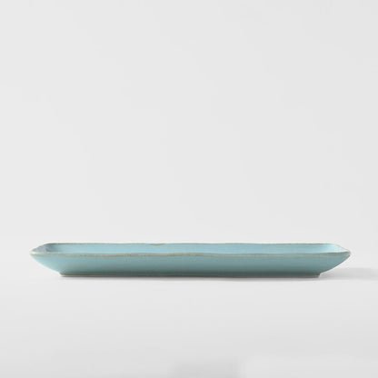 Sashimi Plate 29cm Soda Blue Glaze - Image 4