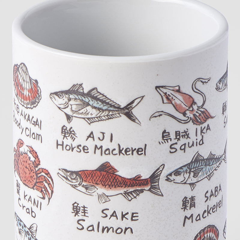 Sushi Mug 250ml Fish Design - Image 3