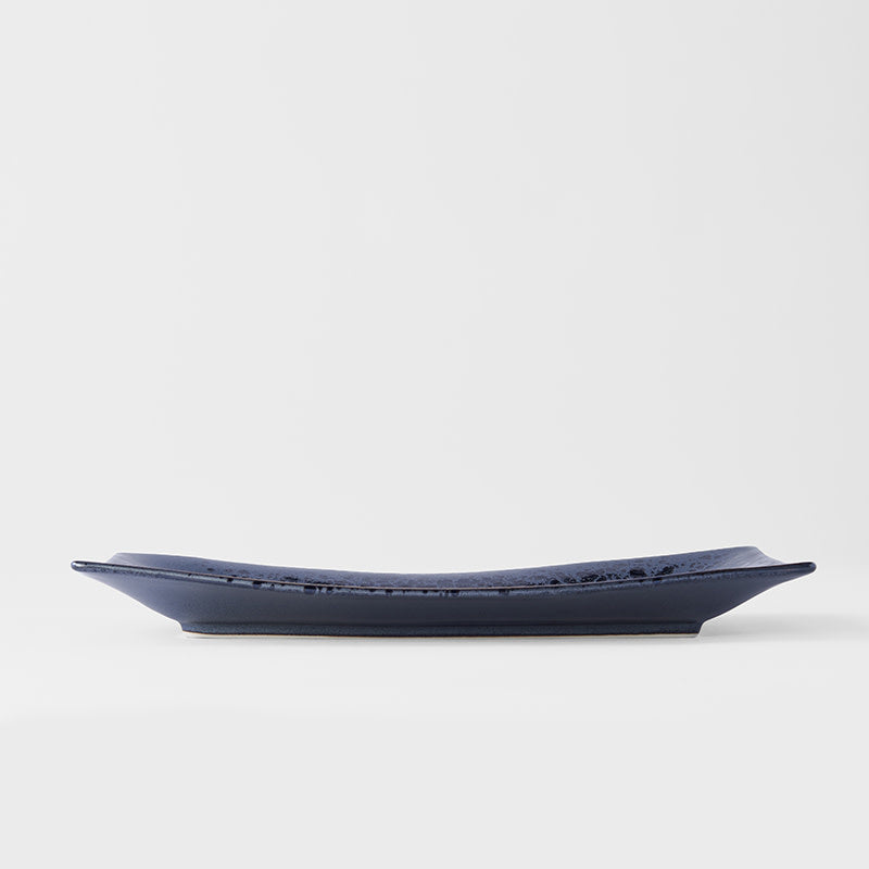 Platter Rectangular 33cm Black Pearl Glaze - Image 5