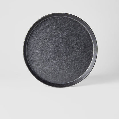 Plate High Rim 25cm Craft Black Design - Image 4