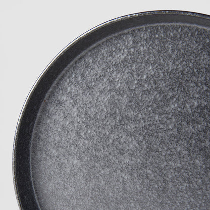 Plate High Rim 25cm Craft Black Design - Image 5