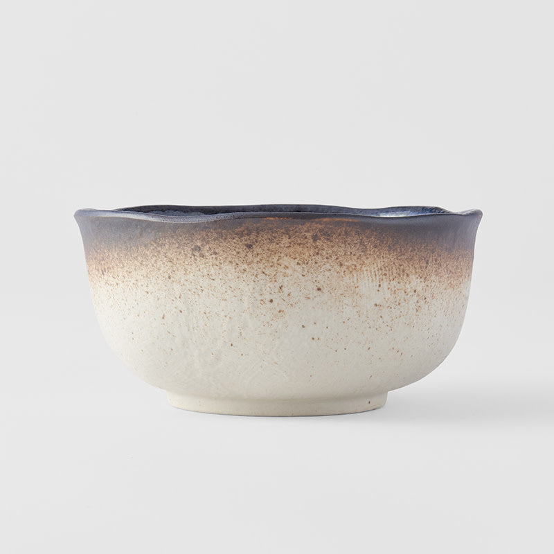 Bowl Organic 14.5cm Cobalt Blue Glaze - Image 3