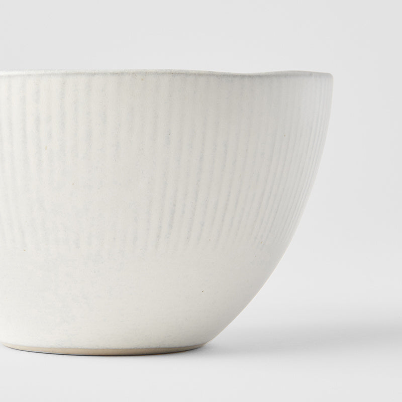 Deep Bowl 13.5cm Snow Leaf Glaze - Image 2