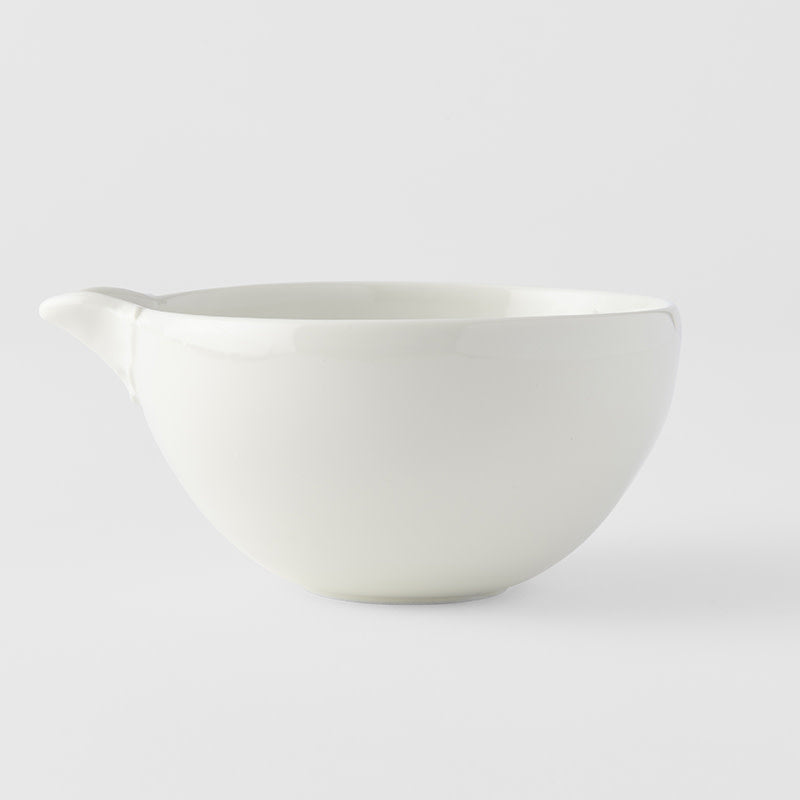 Pourer 12.5cm Ivory White Glaze - Image 3
