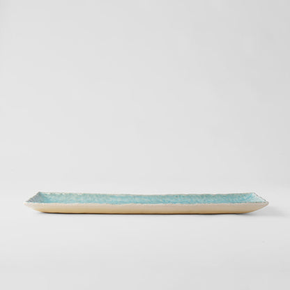 Platter 50cm Crazed Blue Glaze - Image 4