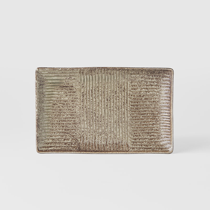 Sushi Plate 21cm Light Brown Glaze - Image 3