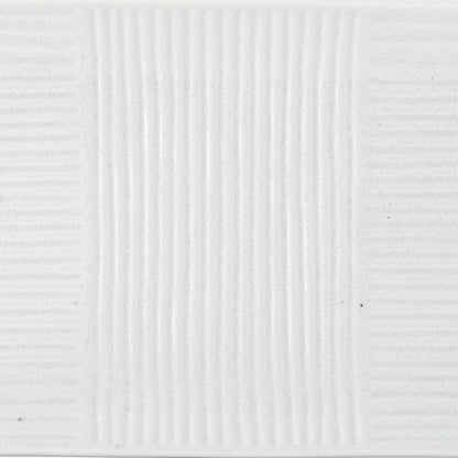 Sushi Plate 21cm Line White Design - Image 2