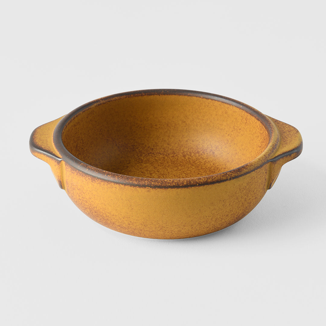 Oven Pot with Handle Yellow Donabe - Image 4