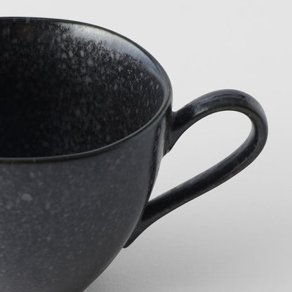 Cup 8.5cm 160ml Kanso Matte Black Glaze - Image 2