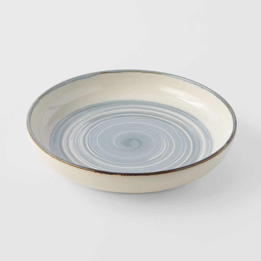 Plate High Rim 22cm Glacier Glaze