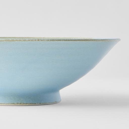 Ramen Bowl 24.5cm Soda Blue Glaze - Image 3