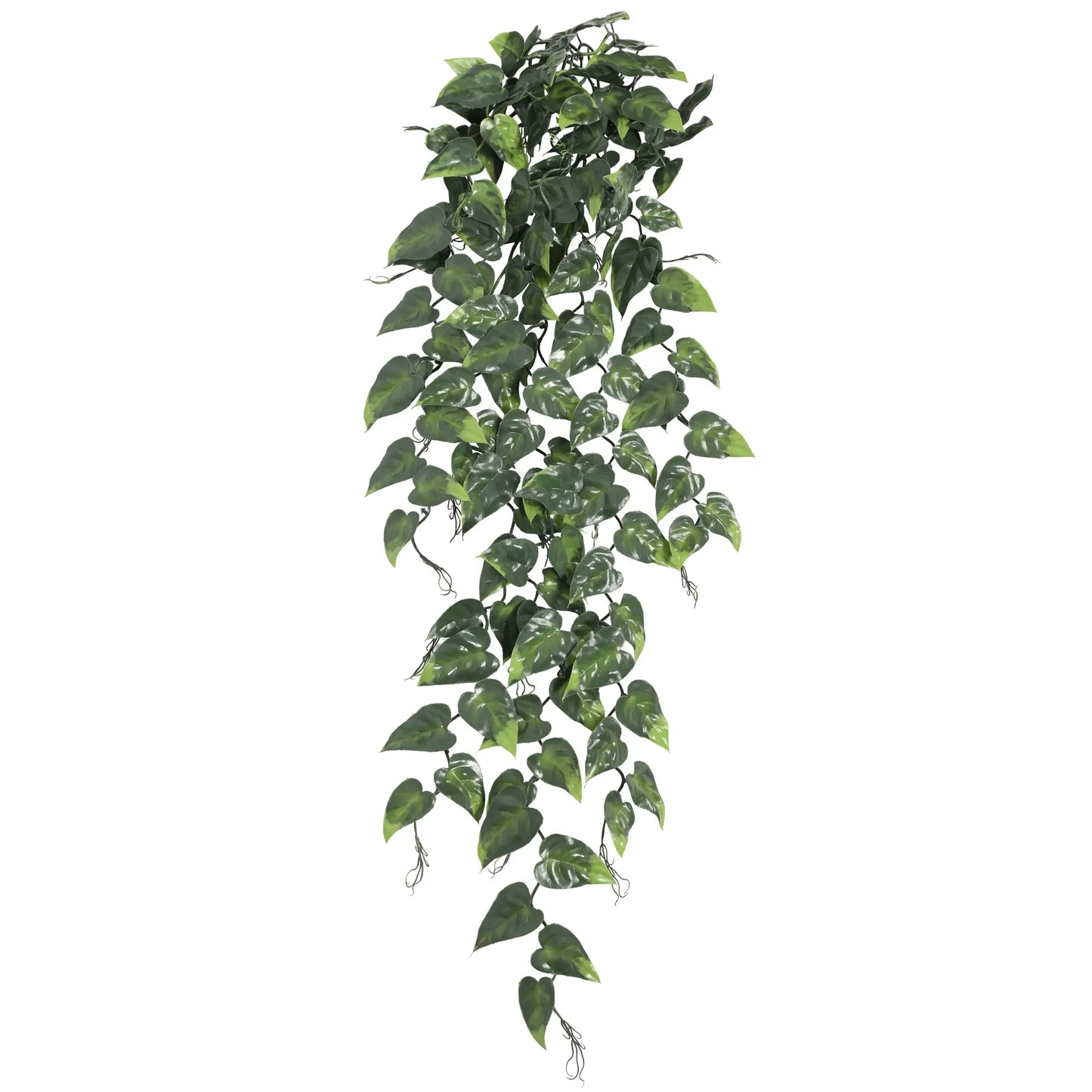 Hanging Artificial Pothos / Philodendron Plant UV Resistant 105cm - Image 3