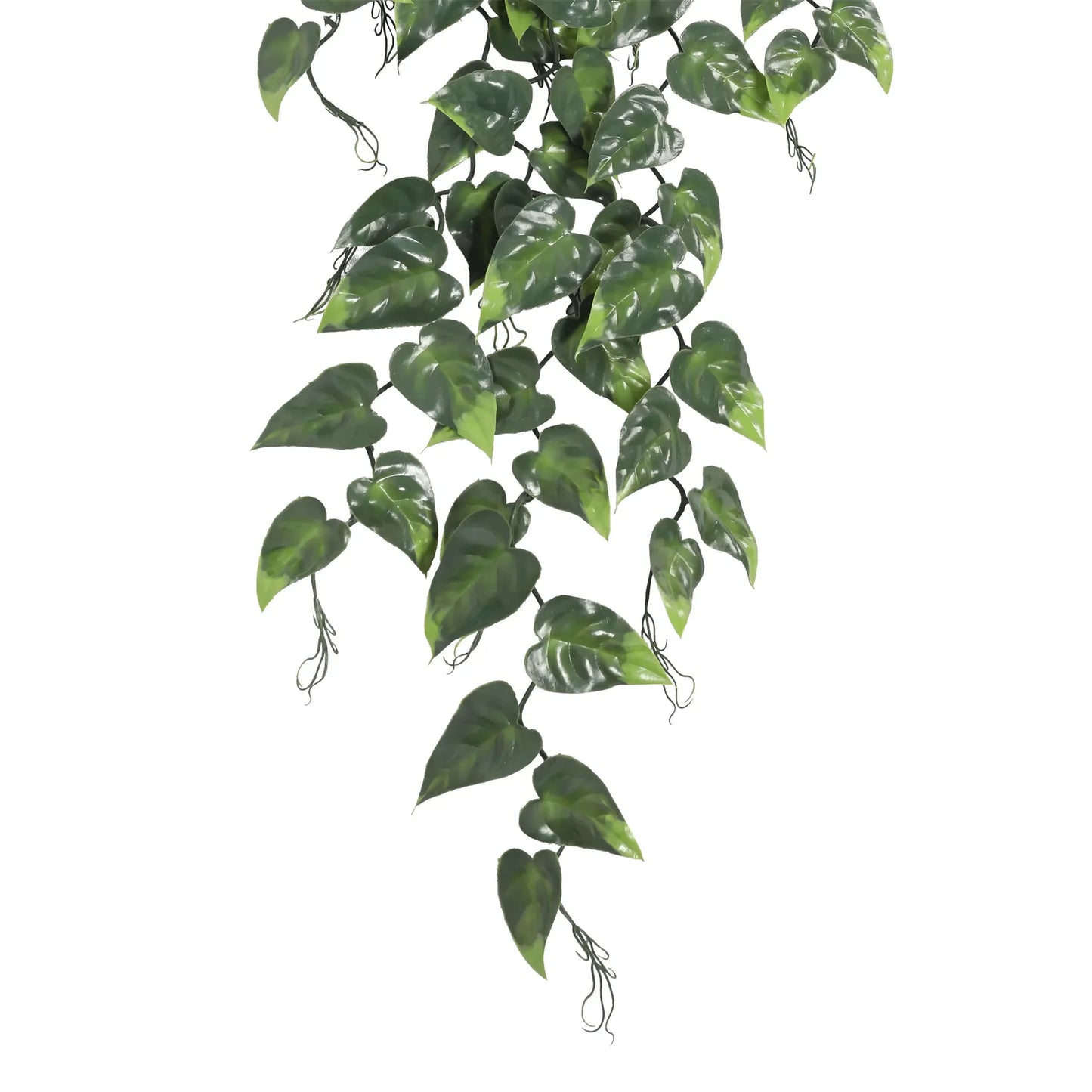 Hanging Artificial Pothos / Philodendron Plant UV Resistant 105cm - Image 4