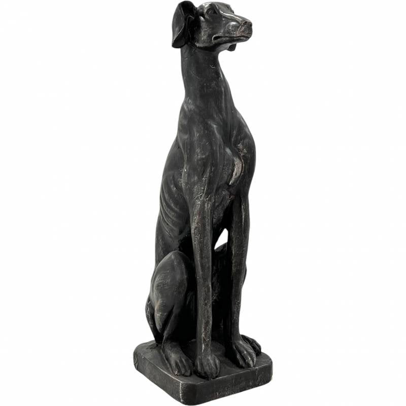 Greyhound Dog Statue 82cm - Image 4