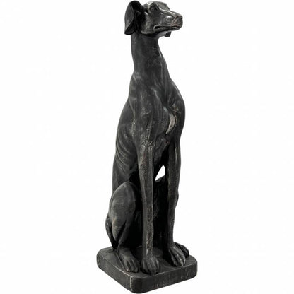 Greyhound Dog Statue 82cm - Image 4